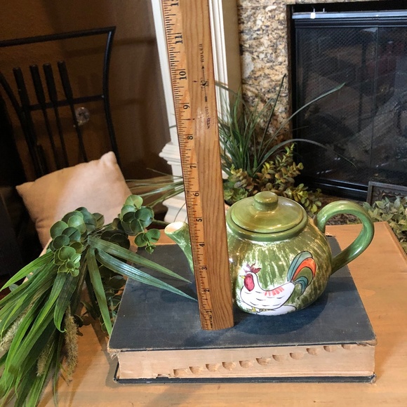 Vintage Ceramic Teapot; Rooster - Picture 9 of 10